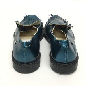 Naturino Shoes - Naturino Blue Metallic Loafer Size 35 Naturino Shoes - Naturino Blue Metallic Loafer Size 35